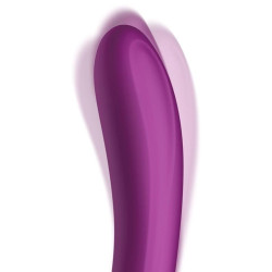 ACTION Vibro Rabbit Vibrating Double 10 x 3.5cm Violet
